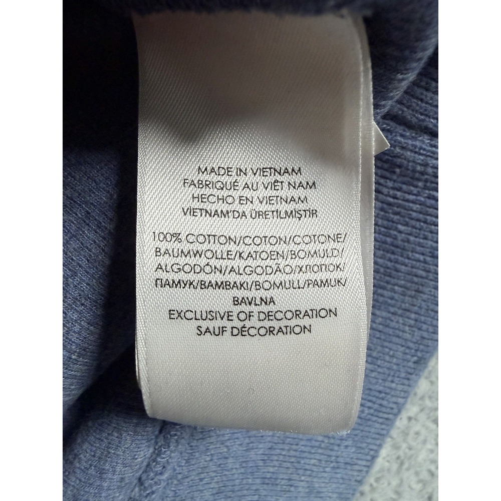 Polo Ralph Lauren Sweater Mens Size Small Blue Shawl Collar Pullover Cotton Pony - Picture 5 of 9